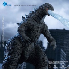 Hiya Toys Godzilla 2014 Exquisite Basic 7″ Translucent Heat Ray Godzilla