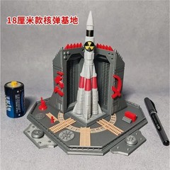 Soviet Nuclear Missile Model 18cm 3D Printed Command Conquer Red Alert Toy Figur