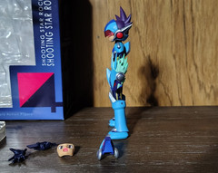 Sentinel 4 Inch Nel Mega Man Star Force Shooting Star Rockman Complete read desc