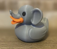 Elephant Duck – 3D Print Figurine – Jeep Ducking Gift – Cruises – Collectible