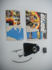 Vintage 1986 Dr. Mindbender G.I. GI Joe Cobra Complete Figure Wrong Color Gun