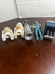 VINTAGE KENNER STAR WARS 1977-83 DROID SET LOT 10 R2 R5 8-D8 IG 3PO 2-1B FX-7 DS