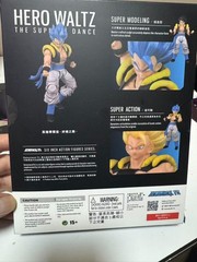 Hero Waltz Combination Warrior Blue Gogeta Demoniacal Fit Action Figure Official