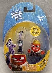 Pixar Disney Inside Out Mini Figures Fear & Anger – 2 Pack