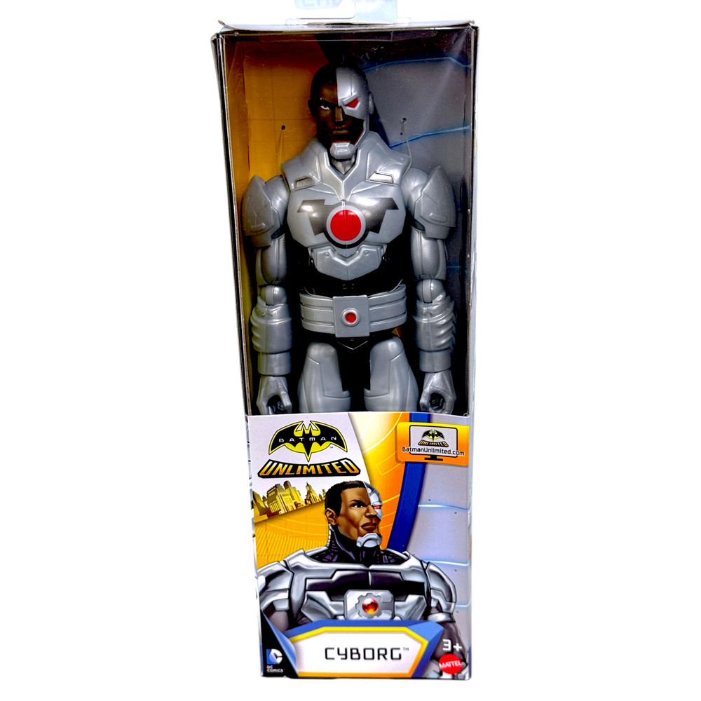 DC Comics Batman Unlimited Cyborg 12 Inch Large Action Figure Kids Toy Ages 3 Pl