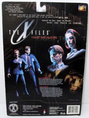 4 McFARLANE 1998 SERIES 1 X-FILES ACTION FIGURES AGENT SKULLY MULDER ALIEN + POD