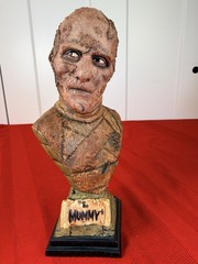 Vtg 1999 Hammer Horror The Mummy Resin Figure Shapeshifters M Hill Signed