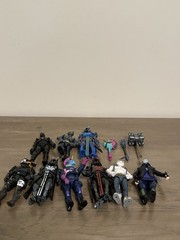 Fortnite 4” Action Figure Lot Of 9. Ice King, Meowscles, Whiplash Plus