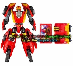 Metal Cardbot S REDBLITZ Action Figure Sport Car Transform Robot Kids Toy No Box