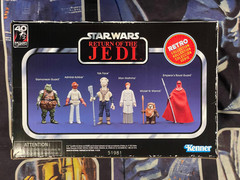 KENNER STAR WARS RETRO COLLECTION EPISODE VI Return of the Jedi BOXED SET MINT!