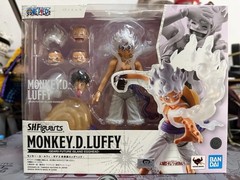 Bandai S.H.Figuarts ONE PIECE Monkey D. Luffy Gear 5 Future Island Egghead Toys