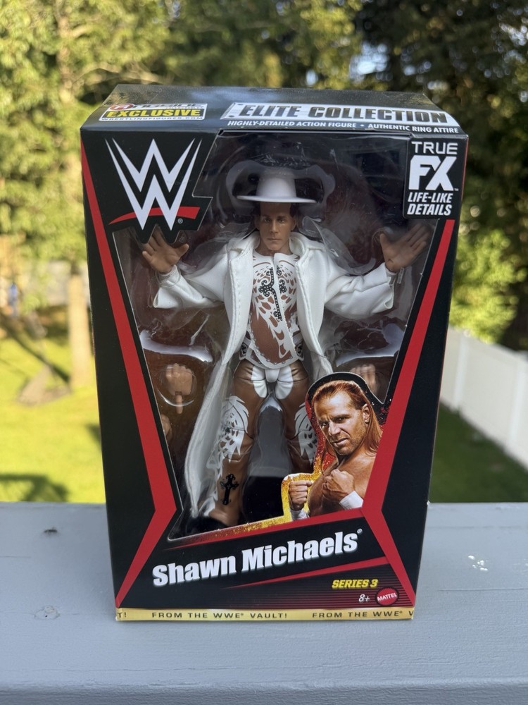 WWE Elite From the Vault Series 3 Shawn Michaels Action Figure