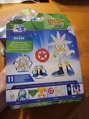 Sonic the Hedgehog SILVER RED STAR SPRING 35th Anniversary 4″ Jakks Pacific