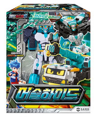 Metal Cardbot S Season2 MUSCLEHYDE Transformer Robot Muscle Hyde Figure Toy