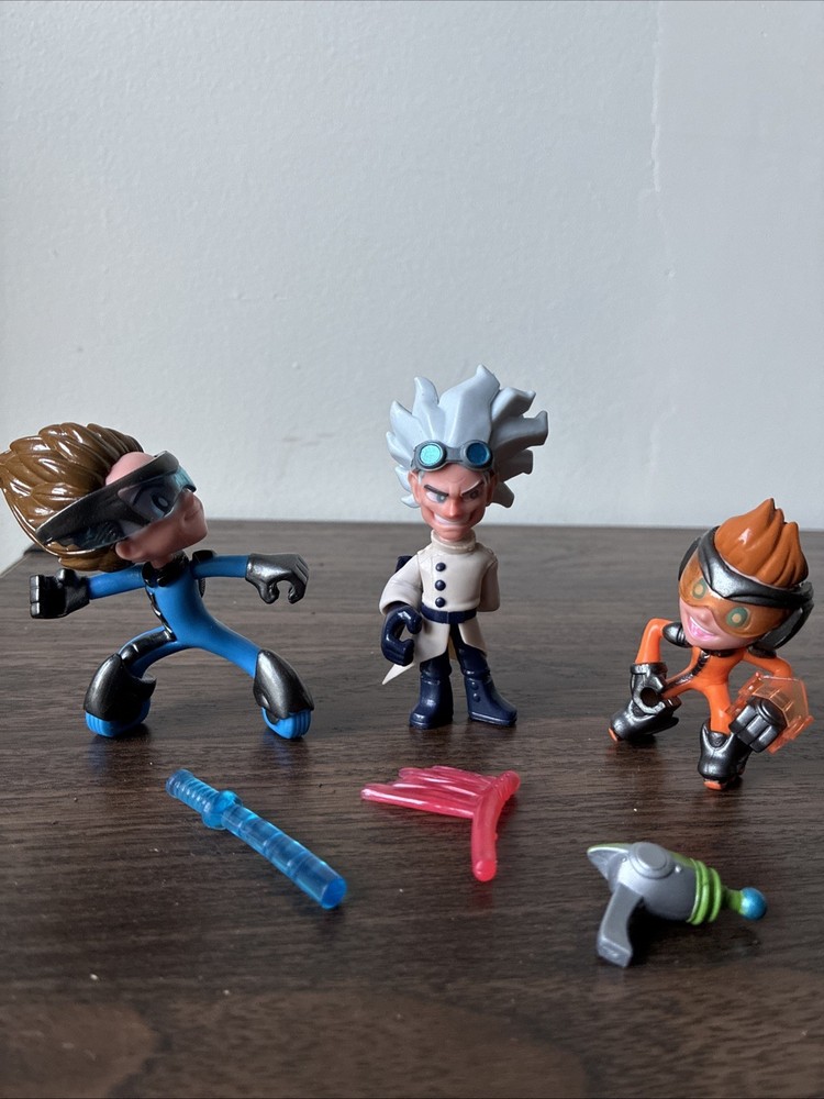 PJ Masks & Ninja Kidz Toys 3 figurines and 3 accessories