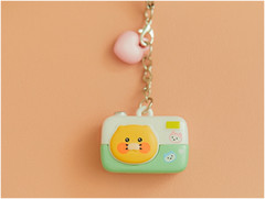 Kakao Friends Savage Strap Keyring Camera, Phone, & Bag Choonsik Keychain