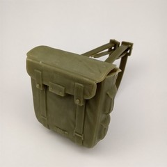 Vintage 1960s Louis Marx Stony Smith Combat Field Pack Mess Kit