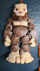 Bigfoot Sasquatch Flexi Figure | Full-Color 3D Printed Cryptid Toy