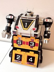 1997 BANDAI POWER RANGERS TURBO DELUXE ARTILLATRON TRANSPORT CIB