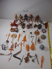 1995 Kenner Hasbro Dragonheart Movie 5 Figure Lot Accessories Weapons Catapult