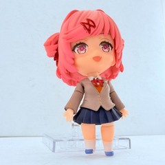 Doki Doki Literature Club! Natsuki PVC Action Figure Statue Toy Gift w/Accessory