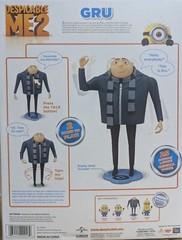 New Despicable Me 2 Gru The Talking Genius 11 inch Action Figure 11” Minion RARE