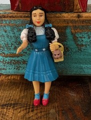 The Wizard of Oz Vintage 50th Anniversary 1988 Figure Poseable Dorothy and Toto