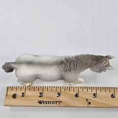 Mojo Fun 2010 Grey Horse Figurine Realistic Animal Model Collectible Toy 387064