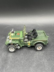 Vintage 1984 Transformers G1 Hound Takara Jeep Original w/ Weapons Missing Tire