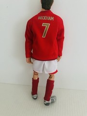 David Beckham Manchester United Football 12” 1/6 Scale Action Figure