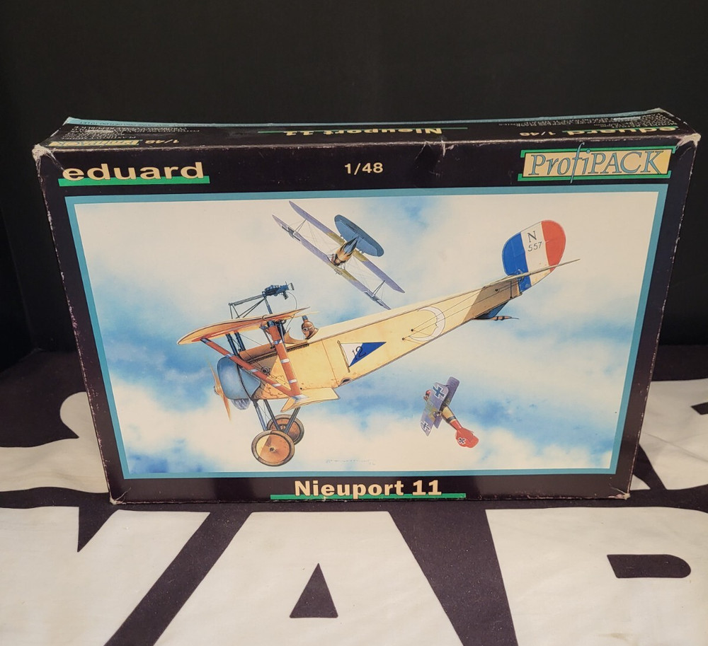 Nieuport 11 Plane 1:48 EDUARD Military Model Kit MIB NEW Open Box