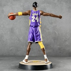 NBA Kobe Bryant Lakers Figure Statue Commemorative Model Boxed 13in Purple