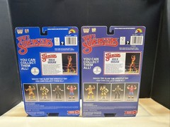 WWE LJN MATTEL SUPERSTARS HULK HOGAN TAN SKIN & Regular Figure Pair Two w/ Belt