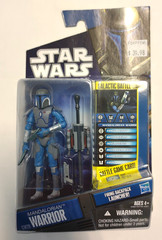 CLONE WARS MANDALORIAN WARRIOR 2010 CW 29 Figure Star Wars MOC game card action