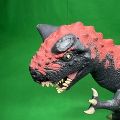 Kenner Jurassic Park Demon Carnotaurus JP19; Damaged- See Photos