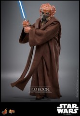 Hot Toys MMS785 Star Wars The Clone Wars Plo Koon 1/6 Scale 12″ Figure In Stock