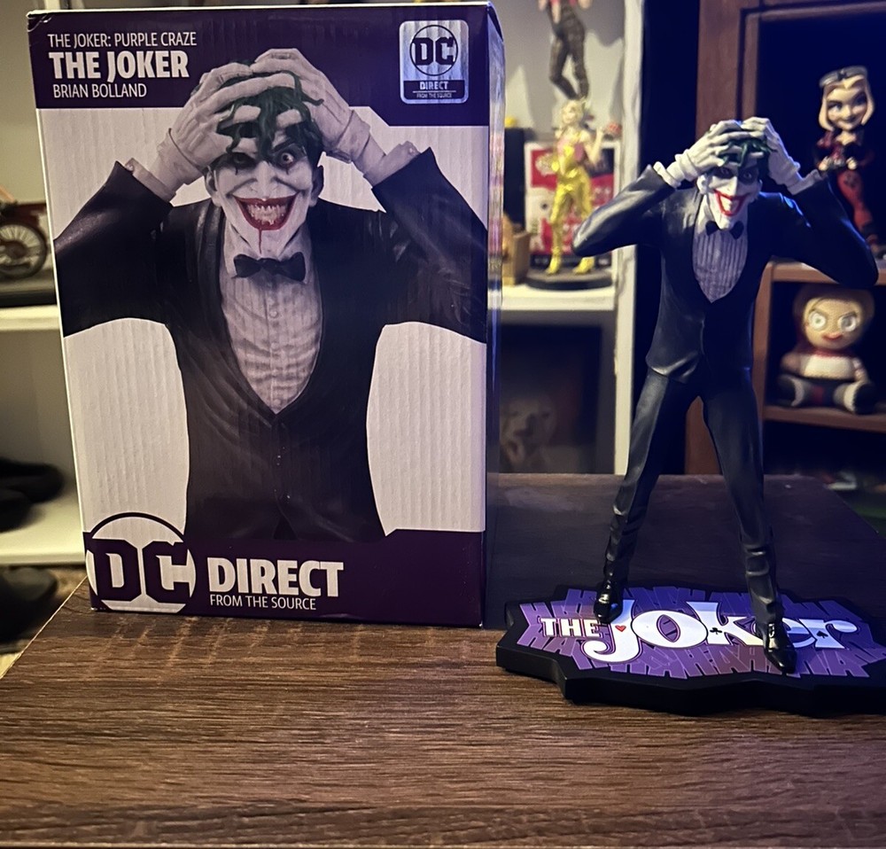 DC Direct The Joker Purple Craze by Brian Bolland 7″