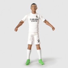 Banbo Toys SOCKERS Real Madrid Mbappe 8″ Collectible Soccer Action Figure