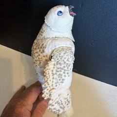 DUNGEONS & DRAGONS GOLDEN ARCHIVE OWLBEAR DORIC FIGURE WHITE HONOR AMONG THIEVES