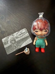 AUTHENTIC Pop Mart figures (Hirono, Skullpanda, Nyota) OUT OF BOX cards included