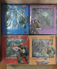 LING JIHUN 1/12 Teenage Mutant Ninja Turtles TMNT Leo Raph Don Mikey Figure New