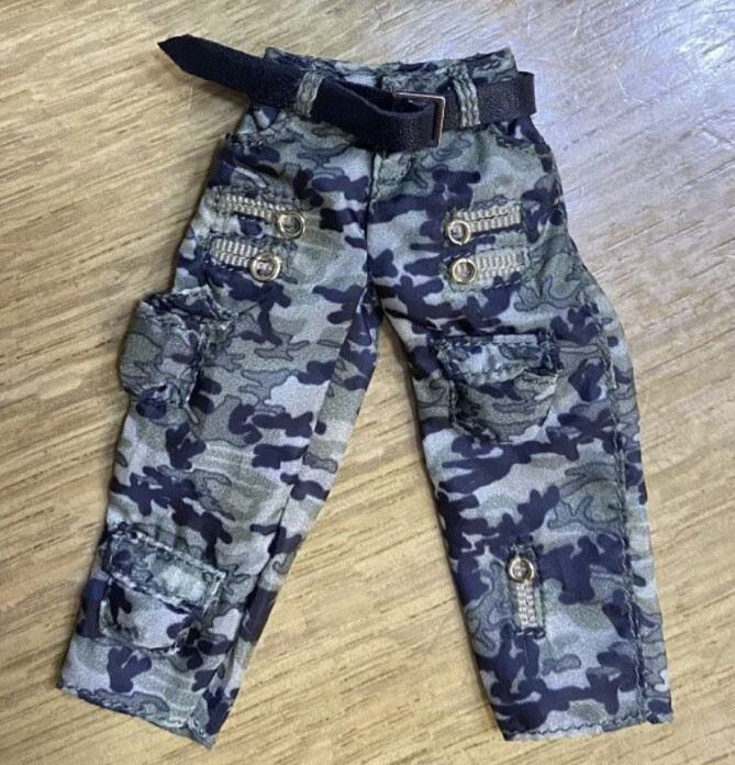 WWE Custom Camo Pants Accessory Mattel Elite Jakks Figure Prop Clothes 1/12
