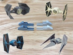 Vintage Star Wars TIE Fighter Wing Ejector Repair Kit – Repair Parts (1 pair)