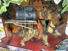 Primal Clash Dino Commander Beast Taming Squad Triceratops Figure Exclusive
