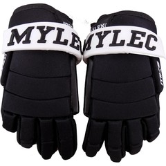 Mylec MK5 Pro Light & Breathable Hockey Gloves – 1 Pair Black & White 9” Small