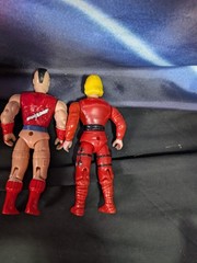 Super Fighter Figures Street Fighter Knock Off Ken Zangief Sagat Glued GI Joe 90