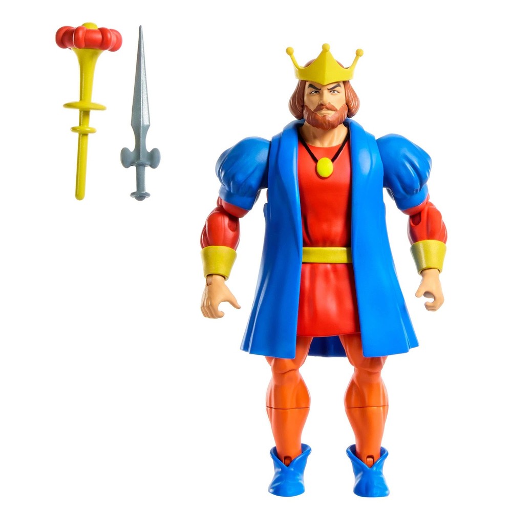 Masters of the Universe Origins Action Figure Cartoon Collection King Randor, 5.