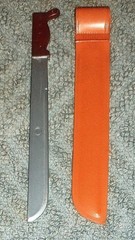 GI JOE 1964 SOTW AUSTRALIAN JUNGLE FIGHTER MACHETE AND SHEATH VINTAGE ORIGINAL