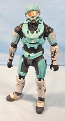 Halo Reach UNSC Series 2 Spartan Hazop Cyan 5″ Action Figure