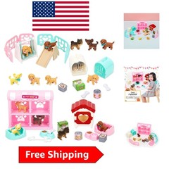 Creative 32-Piece Dog Figures Set – Imaginative Fun for Toddlers Ages 3-6
